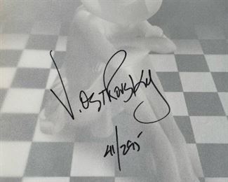 Signed "Decoding The Metaphor" by VICTORY OSTROVSKY