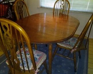 Second view of table 