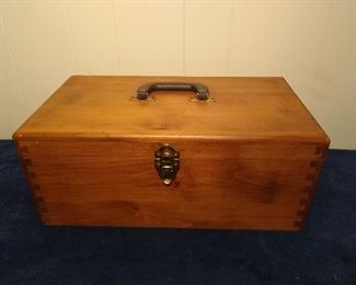 Nice wooden storage box 
