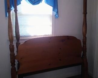 Queen bed- needs work