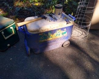 Assortment of coolers 