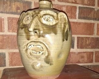Armfield Face Jug - Oakland Pottery 
