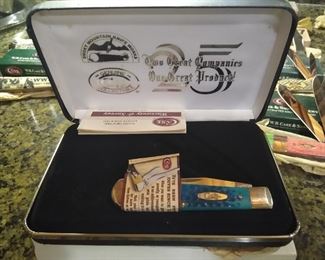 Smokey mountain knife works 25th anniversary knife - Case 
