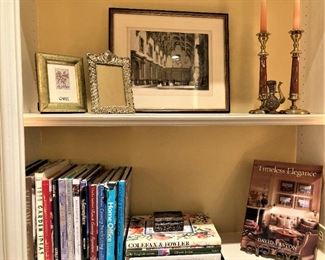 Books and home décor