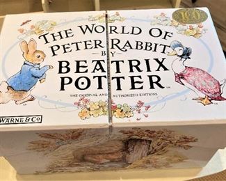 "The World of Peter Rabbit" - Beatrix Potter set of small books