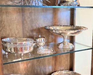 More silver and silverplate selections