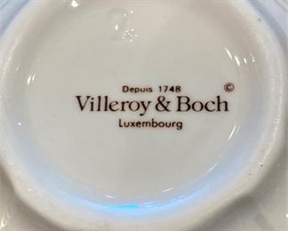 Villeroy & Boch dishes from Luxembourg
