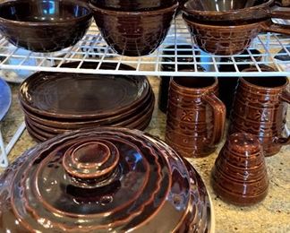 Brown stoneware
