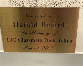 In memory of Harold Beaird