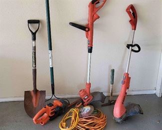 Black Decker Electric Yard Tools