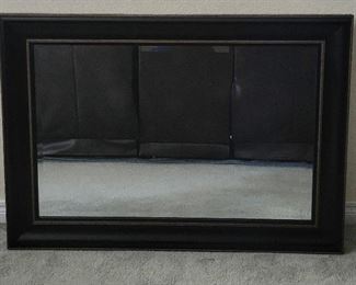 Large Beveled Wall Mirror