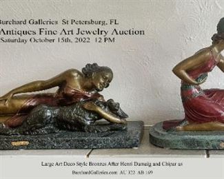 Art Deco Style Bronzes