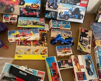Vintage Legos (some are just boxes)