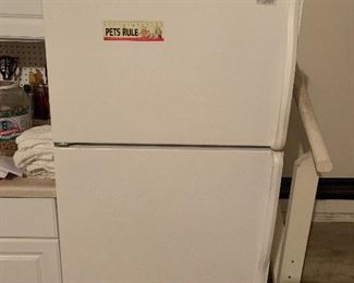 upright fridge 