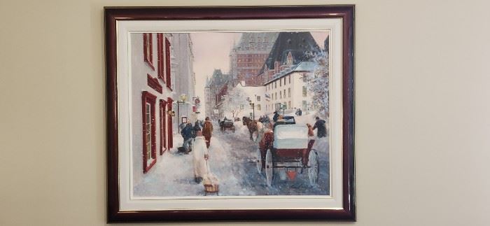 Lise Auger original oil painting on canvas 