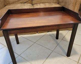 Mahogany Butler's Table on base. The tray top is George the III.