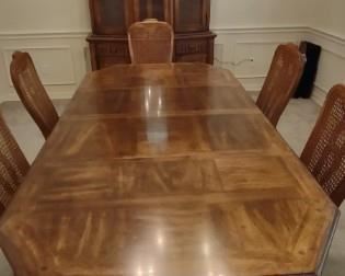 Dining Table & Hutch