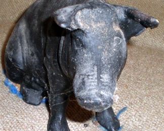 Cast iron piggy bank