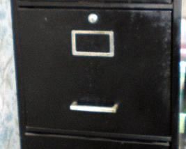 1 of 3 file cabinets