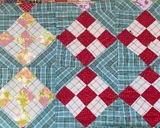 This is a vintage quilt top only 
