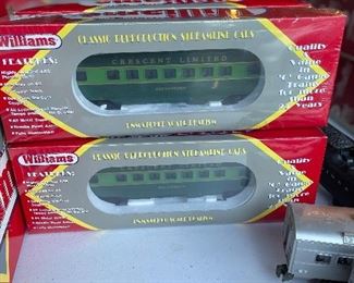 HUGE COLLECTINOF MODEL TRAINS - NEW IN BOX