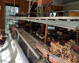 HUGE MODEL TRAIN SETUP