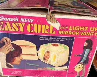 Kenners easy curl mirror vintage