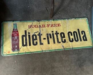 diet rite cola sign