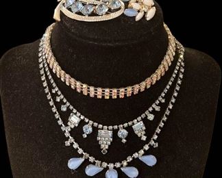 Artistic Brooch, Duane Earrings Complimenting Necklaces