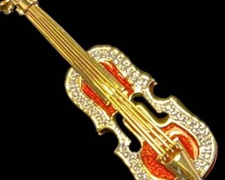 Joan Rivers Violin Pin