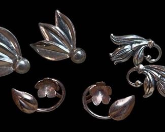 Sterling Screw Backs