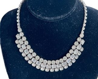 Vintage Necklace Screwback Earrings