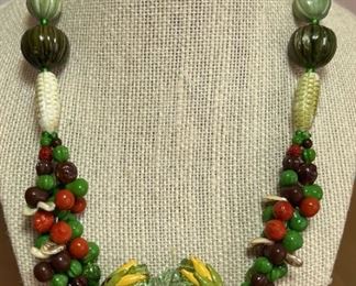 Western Germany Veggie Bead Necklace