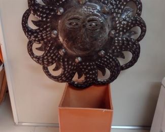 Metal Sun Face - Hayti
Pottery Vase - Holland
