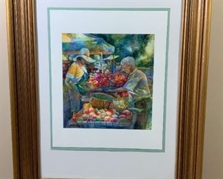 Market of colors by D. Morrissey