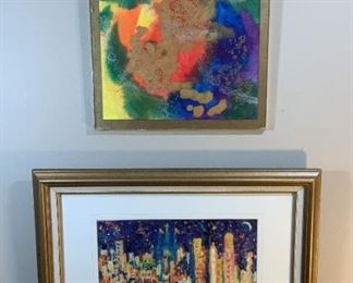 CHRISTMAS KALEIDOSCOPE by Joie Nutt & Collage of Color by WARNER