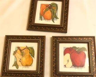 Annette Kagy “ Soft Pastels On Sanded Surface” (3pcs)