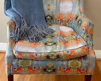 Vibrant colored chair