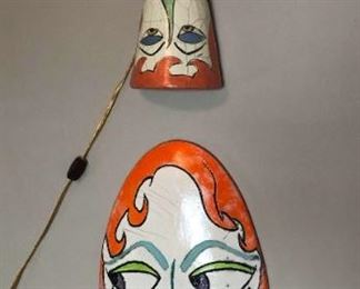 D. Whorton “LaQuinda LaShae” Pottery Wall Art Pieces (2)