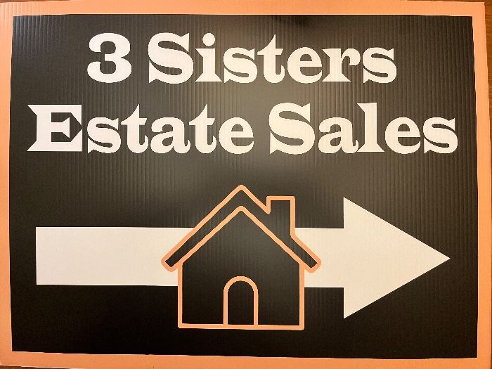 3 Sisters Estate Sale 50 Discounts on... starts on 10/14/2022