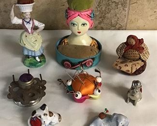 04Eclectic Collection of Vintage Pincushions