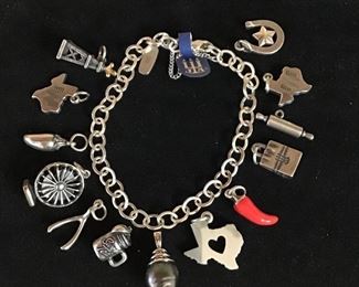 06James Avery Variety Charm Bracelet