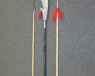 Snake tongue spears & Kwan Dao