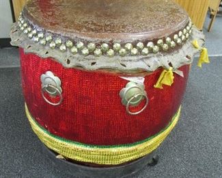 Ox hide drum