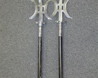 Short double ended halberds