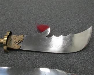 Custom Dragon head Kwan Dao