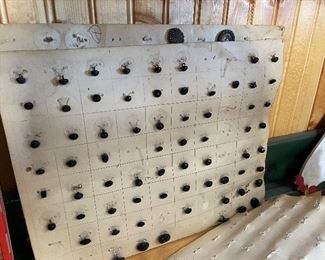 Button collection sheets 