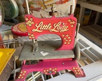 Little lady child sewing machine 