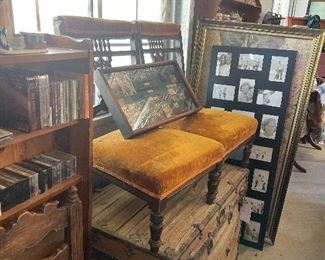 Antiques 
Prayer chairs 