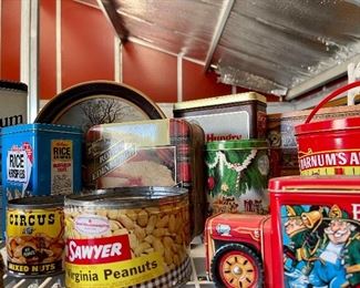 Tins galore 